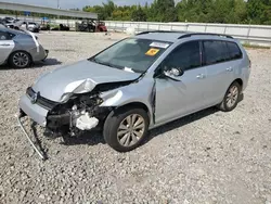 Salvage cars for sale at Memphis, TN auction: 2017 Volkswagen Golf Sportwagen S