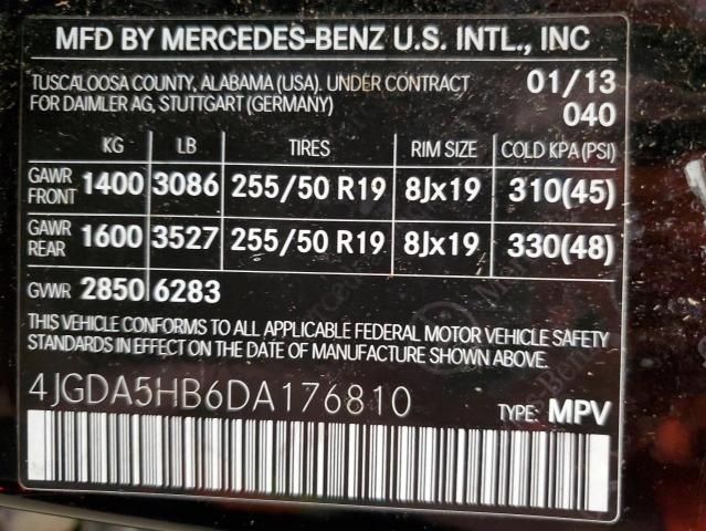 2013 Mercedes-Benz ML 350 4matic