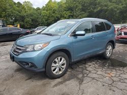 Salvage cars for sale at Austell, GA auction: 2014 Honda CR-V EXL