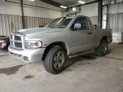 Salvage cars for sale from Copart Casper, WY: 2004 Dodge RAM 1500 ST