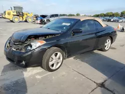 Salvage cars for sale at Grand Prairie, TX auction: 2006 Toyota Camry Solara SE