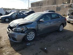 Salvage cars for sale at Fredericksburg, VA auction: 2019 Nissan Sentra S