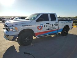 Salvage cars for sale from Copart Grand Prairie, TX: 2021 Dodge RAM 1500 Classic Tradesman