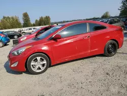 Salvage cars for sale at Arlington, WA auction: 2013 Hyundai Elantra Coupe GS