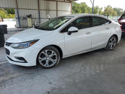 2017 Chevrolet Cruze Premier en venta en Cartersville, GA