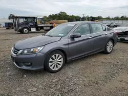 Salvage cars for sale at Hillsborough, NJ auction: 2015 Honda Accord EXL