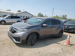 Salvage cars for sale at Pekin, IL auction: 2021 Honda CR-V EX