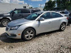 Salvage cars for sale at Opa Locka, FL auction: 2015 Chevrolet Cruze LT