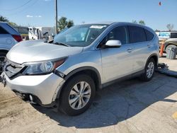 Salvage cars for sale at Pekin, IL auction: 2014 Honda CR-V EX