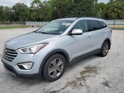 Salvage cars for sale at Fort Pierce, FL auction: 2015 Hyundai Santa FE GLS