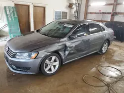 Volkswagen salvage cars for sale: 2015 Volkswagen Passat SE