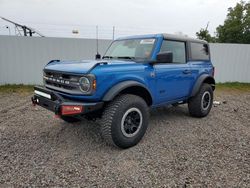 Ford salvage cars for sale: 2022 Ford Bronco Base