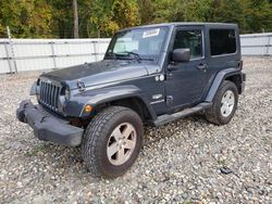 Jeep Wrangler Sahara salvage cars for sale: 2007 Jeep Wrangler Sahara