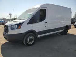 Salvage cars for sale at Chicago Heights, IL auction: 2019 Ford Transit T-250