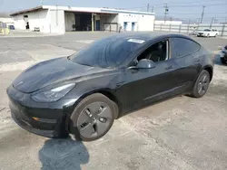 Salvage cars for sale at Sun Valley, CA auction: 2022 Tesla Model 3