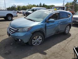 Salvage cars for sale at Denver, CO auction: 2013 Honda CR-V EXL