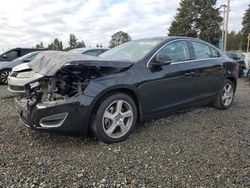 Salvage cars for sale at Graham, WA auction: 2013 Volvo S60 T5