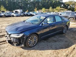 Salvage cars for sale at auction: 2017 Lincoln MKZ Select