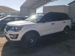 Salvage cars for sale at Albuquerque, NM auction: 2017 Ford Explorer Sport