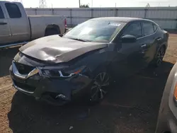 Salvage cars for sale at Elgin, IL auction: 2017 Nissan Maxima 3.5S