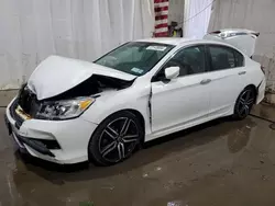 Honda salvage cars for sale: 2017 Honda Accord Sport Special Edition