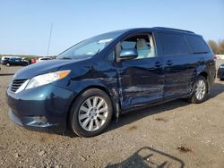 Salvage cars for sale at Brookhaven, NY auction: 2011 Toyota Sienna LE