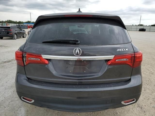 2016 Acura MDX Technology