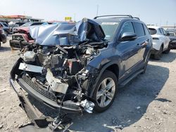 Toyota Highlander salvage cars for sale: 2015 Toyota Highlander Limited