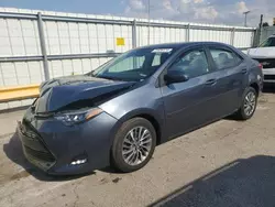 Toyota Corolla l salvage cars for sale: 2017 Toyota Corolla L