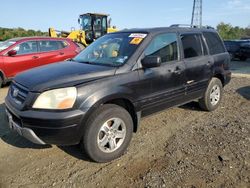 Salvage cars for sale at Windsor, NJ auction: 2005 Honda Pilot EXL