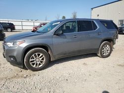 Chevrolet salvage cars for sale: 2019 Chevrolet Traverse LS