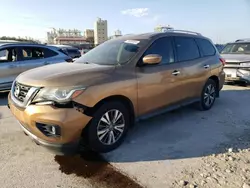 Flood-damaged cars for sale at auction: 2017 Nissan Pathfinder S