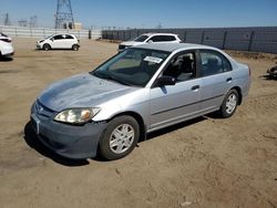 Salvage cars for sale at Adelanto, CA auction: 2005 Honda Civic DX VP