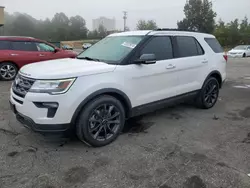 Ford salvage cars for sale: 2018 Ford Explorer XLT