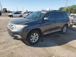 Toyota salvage cars for sale: 2011 Toyota Highlander Base