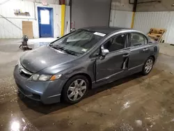 Honda salvage cars for sale: 2009 Honda Civic LX