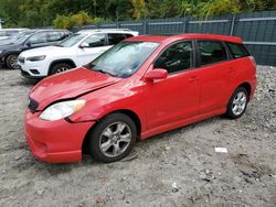 Salvage cars for sale at Candia, NH auction: 2007 Toyota Corolla Matrix XR