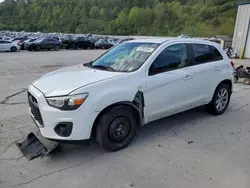 Salvage cars for sale at Hurricane, WV auction: 2015 Mitsubishi Outlander Sport ES