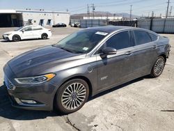 2018 Ford Fusion TITANIUM/PLATINUM Phev en venta en Sun Valley, CA