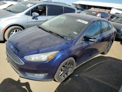 Salvage cars for sale at Brighton, CO auction: 2016 Ford Focus SE