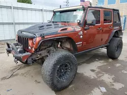 Jeep salvage cars for sale: 2014 Jeep Wrangler Unlimited Sport