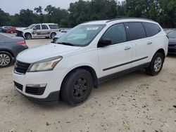 Salvage cars for sale at Ocala, FL auction: 2016 Chevrolet Traverse LS