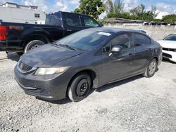 2013 Honda Civic LX en venta en Opa Locka, FL