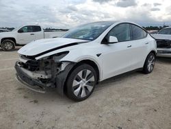 Salvage cars for sale at Houston, TX auction: 2021 Tesla Model Y