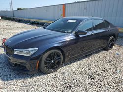 Salvage cars for sale at Franklin, WI auction: 2017 BMW 750 XI