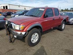 Toyota Tacoma Double cab salvage cars for sale: 2002 Toyota Tacoma Double Cab