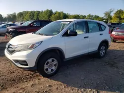 Salvage cars for sale at Chalfont, PA auction: 2016 Honda CR-V LX