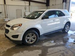 Chevrolet salvage cars for sale: 2017 Chevrolet Equinox LS