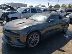 Salvage cars for sale at Chicago Heights, IL auction: 2017 Chevrolet Camaro SS