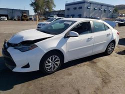 Toyota Corolla l salvage cars for sale: 2018 Toyota Corolla L